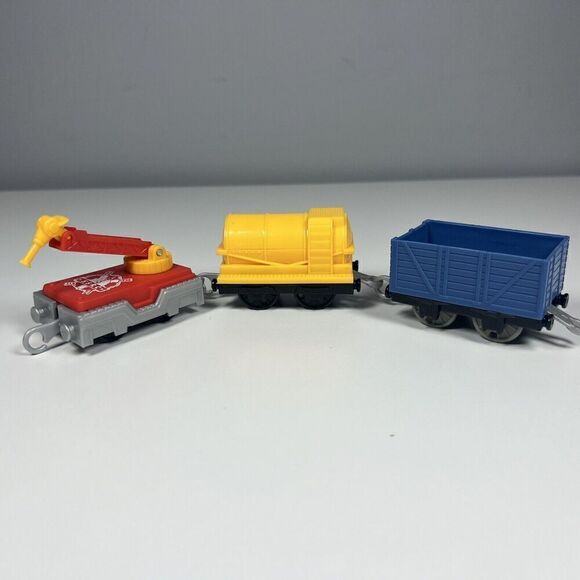 Thomas & Friends Trackmaster Sodor Search and Rescue 3pc Cargo Train Cars - Picture 5 of 8